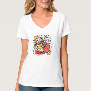 Cute Tropische Ananas Grafische T-shirt