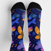 Cute Tropische Dieren Bemande Sokken Cadeau (Top)