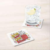 Cute Tropische Drank Onderzetter (Insitu)