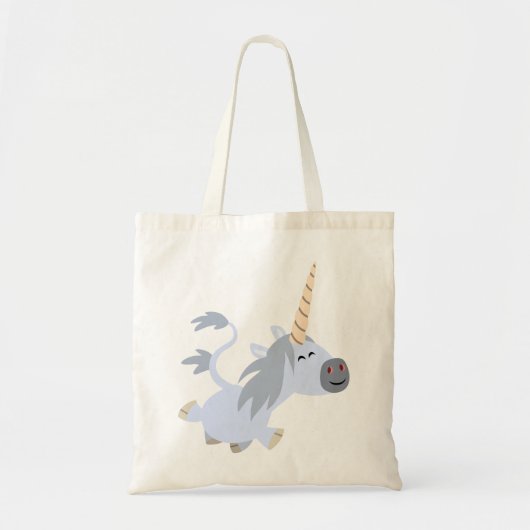 Cute Trotting Cartoon Unicorn Bag Tote Bag (Voorkant)