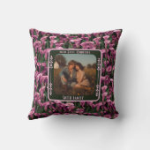 Cute True Love Throw Kussen Voor Jubileum Viering (Achterkant)