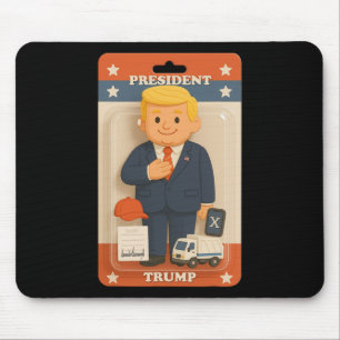 Cute Trump Actiefiguur Trend Shirt Muismat