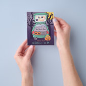 Cute Trunk of Treat Custom Halloween Flyer (Hand)