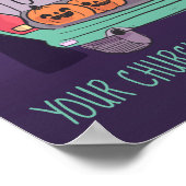Cute Trunk of Treat Custom Halloween Poster (Hoek)