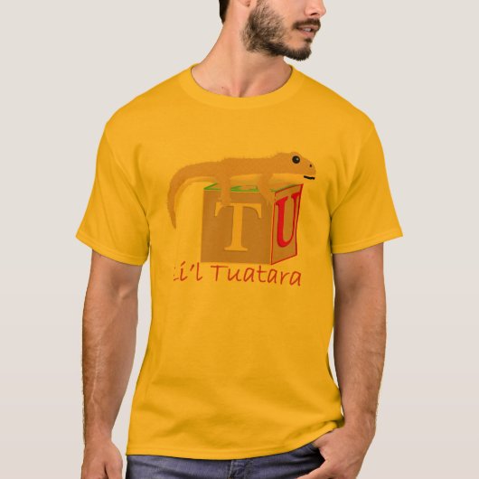Cute Tuatara T-shirt (Voorkant)