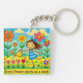 Cute Tuin Sleutelhanger (Achterkant)