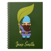 Cute tuingnomen leuk notitieboek (Voorkant)