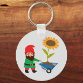 Cute tuingnomen leuk sleutelhanger (Voorkant)