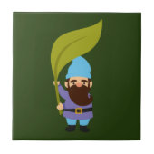 Cute tuingnomen leuk tegeltje (Voorkant)