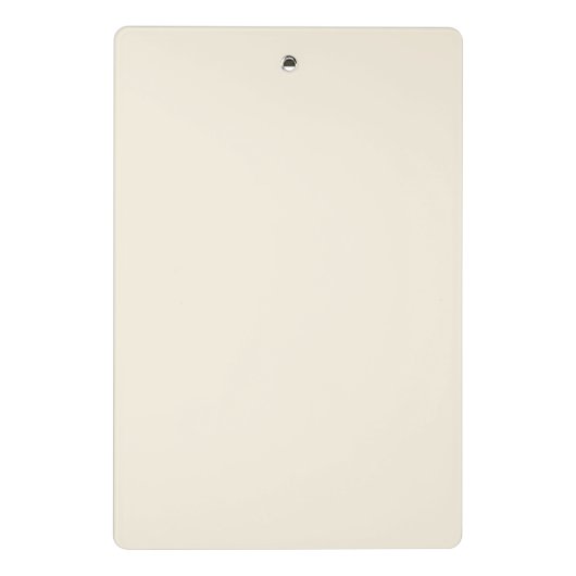 Cute Tulip Checkered Pattern | Pastel Floral Mini Klembord (Achterkant)