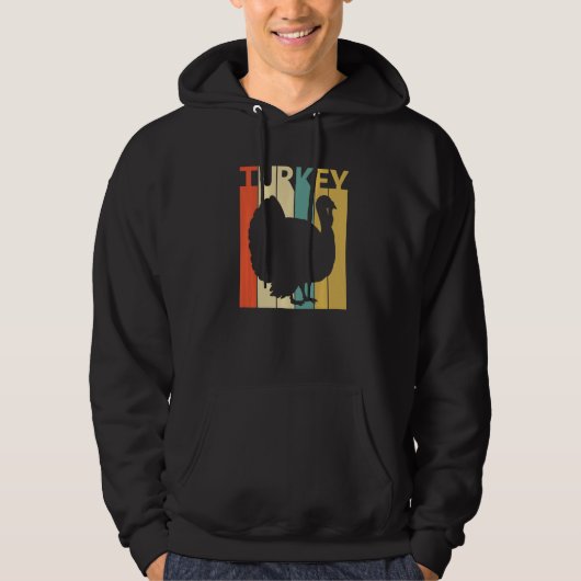 Cute Turkey Animal Hoodie (Voorkant)