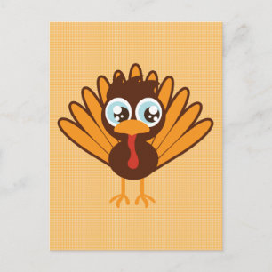 Cute Turkey Briefkaart