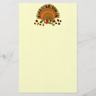 Cute Turkey Briefpapier