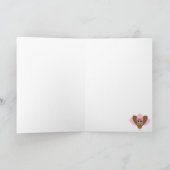 Cute Turkey Feestdagen Kaart (Binnen)