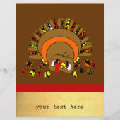 Cute Turkey Flyer (Voorkant)