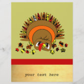 Cute Turkey Flyer (Voorkant)