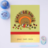 Cute Turkey Flyer (Enkel)