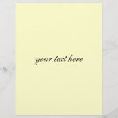 Cute Turkey Flyer (Achterkant)