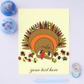 Cute Turkey Flyer (Enkel)