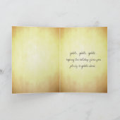 Cute Turkey Happy Thanksgiving Wenskaart Feestdagen Kaart (Binnen)