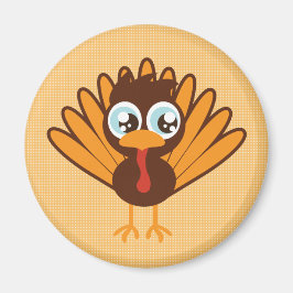 Cute Turkey Magneet