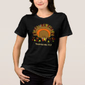 Cute Turkey Tri-Blend Shirt (Voorkant)