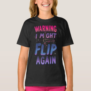 Cute Turnen Kunst voor Meisjes, Kinderen, Vrouwen, T-shirt