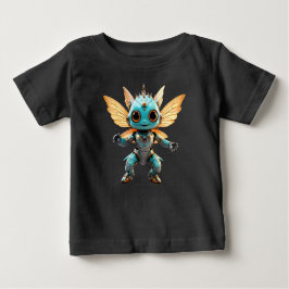 Cute Turquoise Dancing Robot Pixie
