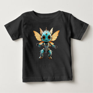 Cute Turquoise Dancing Robot Pixie