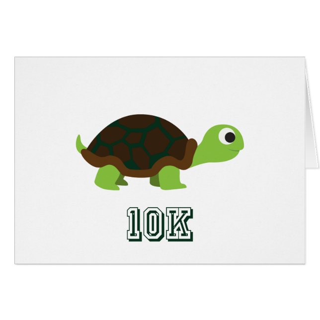 Cute Turtle 10K (Voorkant Horizontaal)