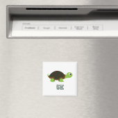 Cute Turtle 5K Magneet (Insitu (Vaatwasser))