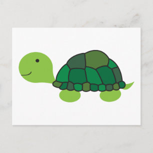Cute Turtle Briefkaart