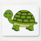 Cute Turtle Cartoon Muismat (Voorkant)
