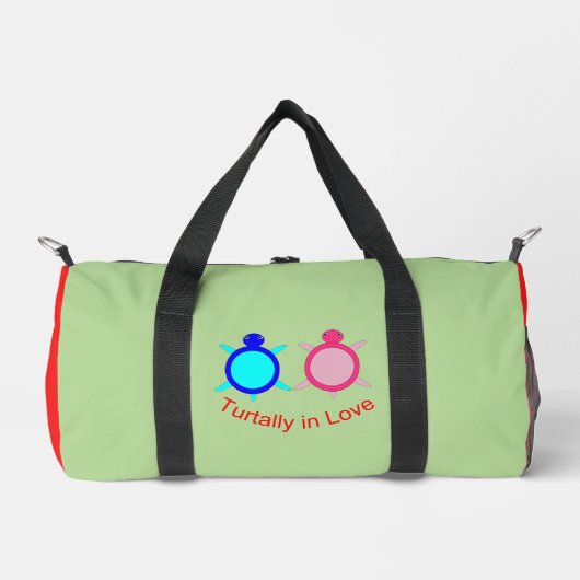 Cute Turtle Couple Plunjezak (Voorkant)