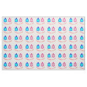 Cute Turtle Couple Stof (Fat Quarter)