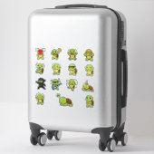 Cute Turtle Emoji Sticker Set (Koffer)