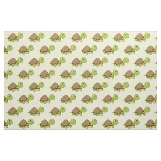 Cute Turtle Fabric Stof (Fat Quarter)