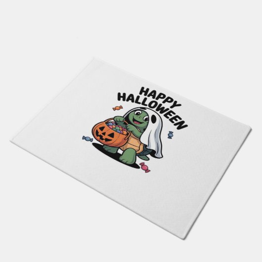 Cute Turtle Ghost Costume � Adorable Halloween Tri Deurmat (Schuin)
