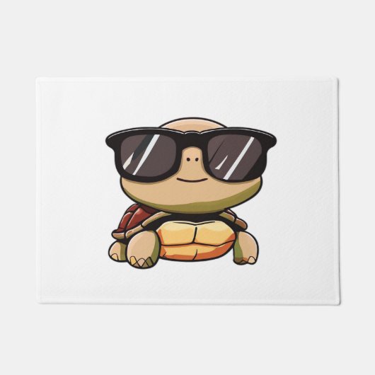 Cute Turtle Halloween 2023 sunglasses Costume Over Deurmat (Voorkant)