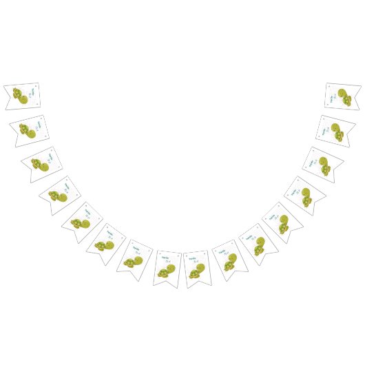 Cute Turtle-Kawaii collectie Vlaggetjes (Alle)