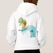 Cute Turtle Kawaii Hoodie (Achterkant)