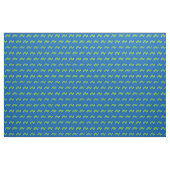Cute Turtle Kind Baby Nursery Blue Tortoise Stof (Yard (91,4 cm))