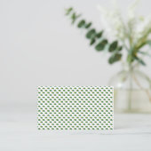 Cute Turtle-patroon Visitekaartjes (Staand voorkant)