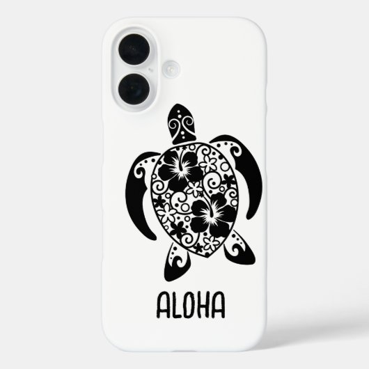 cute turtle phone case (Achterkant)
