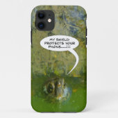 Cute Turtle Phone Case (Achterkant)