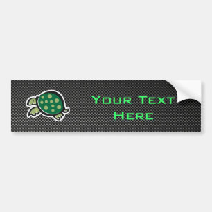 Cute Turtle Slank Bumpersticker