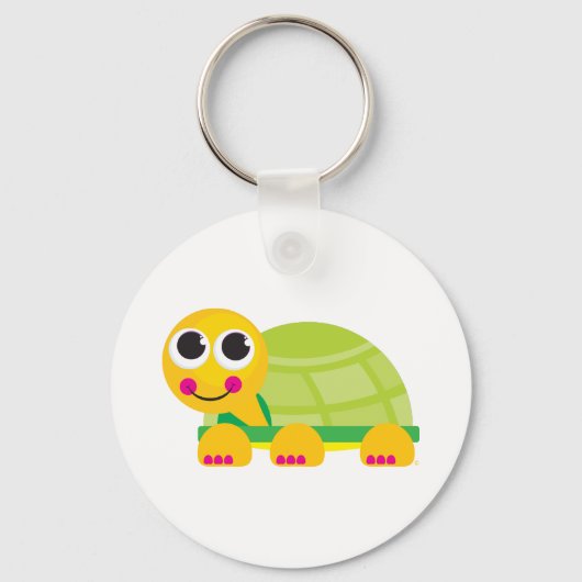 Cute Turtle Sleutelhanger (Voorkant)