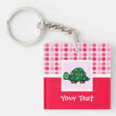 Cute Turtle Sleutelhanger (Voorkant)