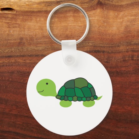 Cute Turtle Sleutelhanger (Voorkant)