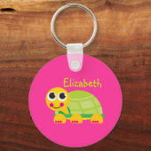 Cute Turtle Sleutelhanger (Voorkant)